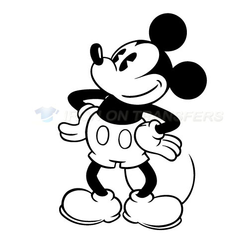 Mickey Mouse Iron-on Stickers (Heat Transfers)NO.828